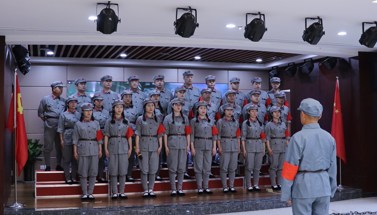 “唱響主旋律、歌聲獻(xiàn)給黨”歌詠比賽